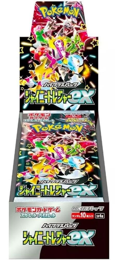 קלפי פוקימון Shiny Treasure ex בוסטר בוקס יפני