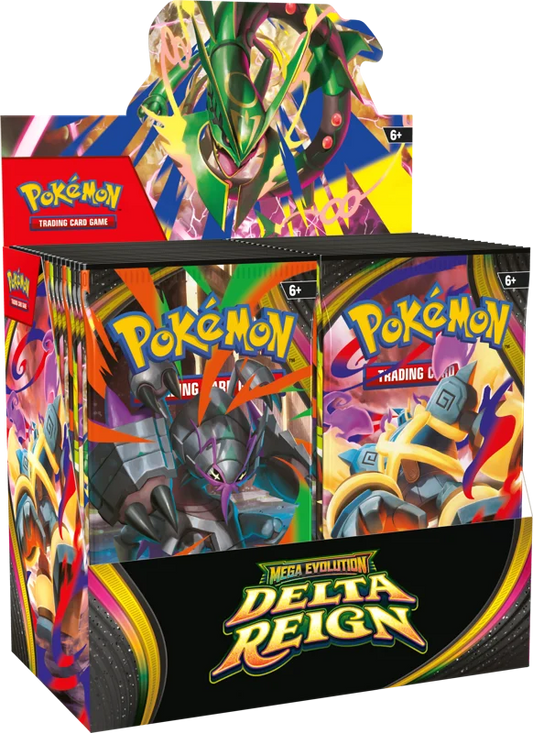 PRE-ORDER | Pokémon TCG Mega Evolution: Delta Reign Booster Box (English)