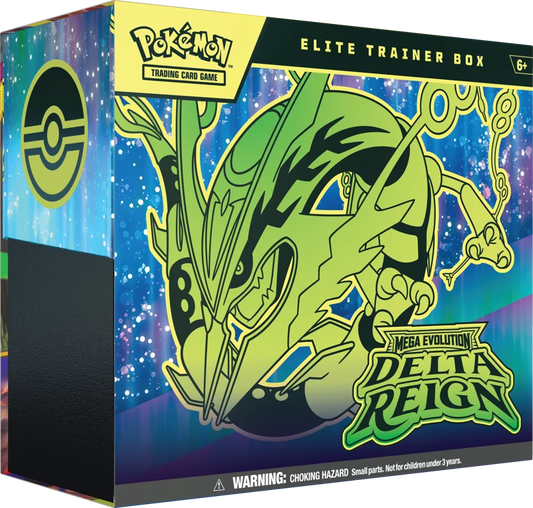 PRE-ORDER | Pokémon TCG Mega Evolution: Delta Reign Elite Trainer Box (English)