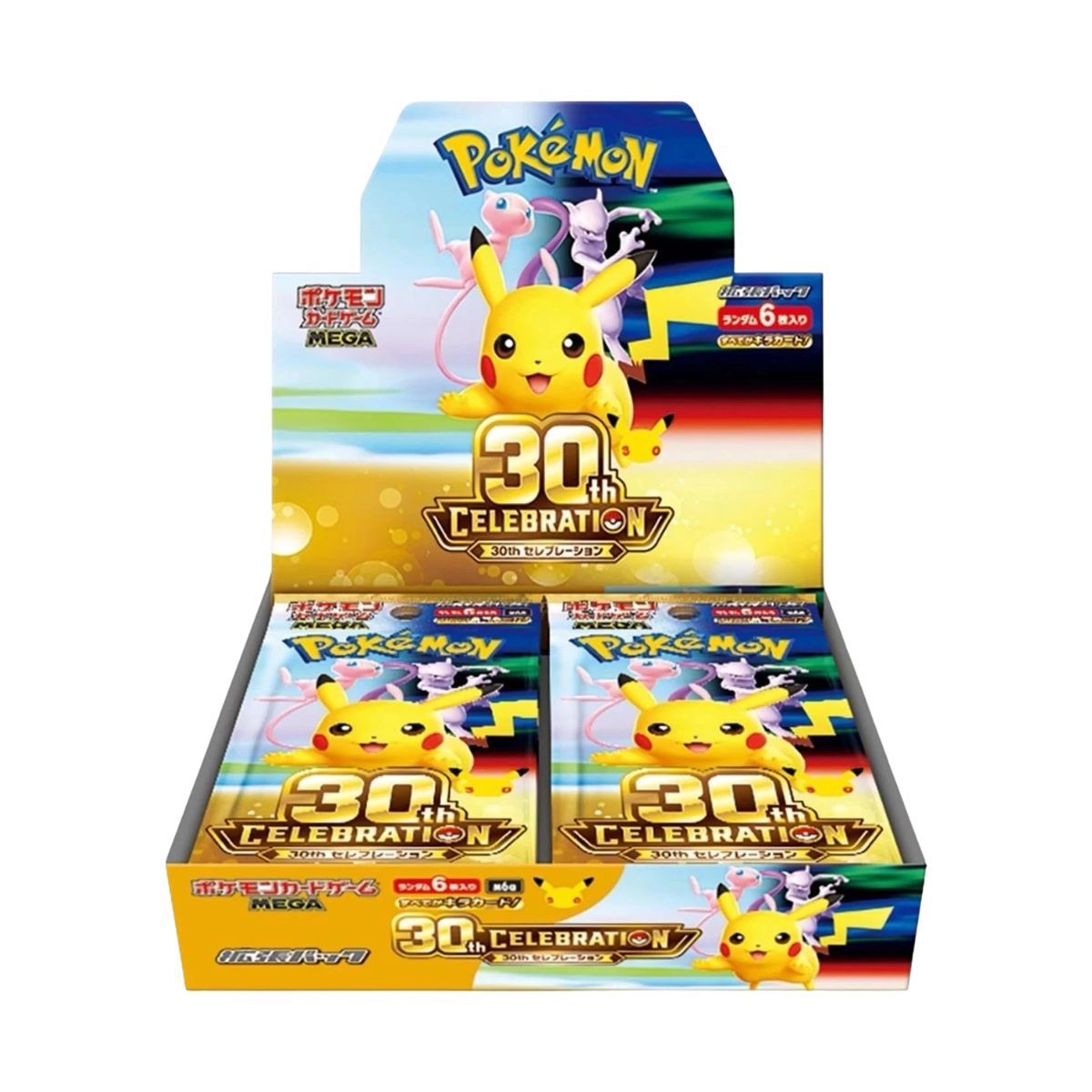 Pokémon TCG 30th Celebration Japanese Booster Box – בוסטר בוקס יפני 30th Anniversary