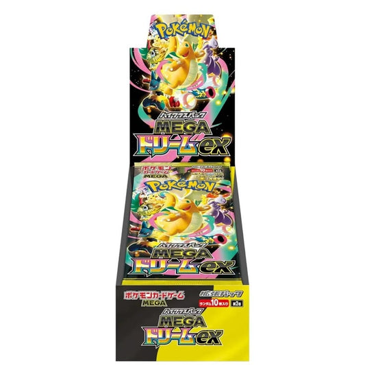 קלפי פוקימון Mega Dream ex בוסטר בוקס יפני מקורי